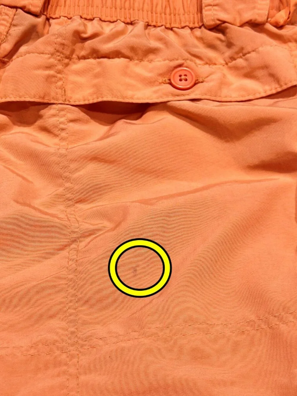 Lot AFTCO Fishing Shorts Long 34 Blue Orange Sherbet Nylon Cargo Outdoor Utility